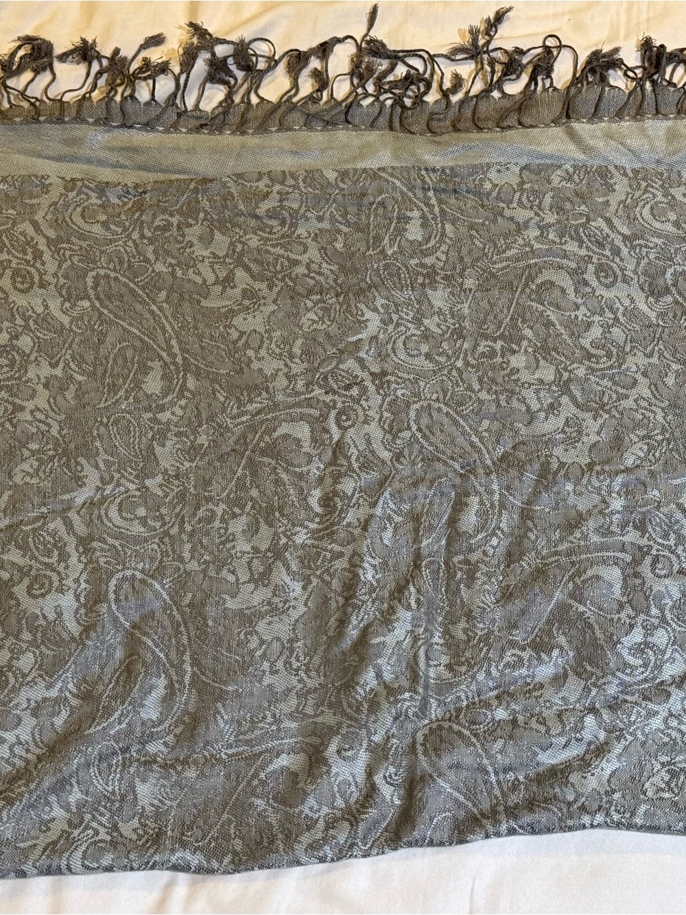Gray Pashmina